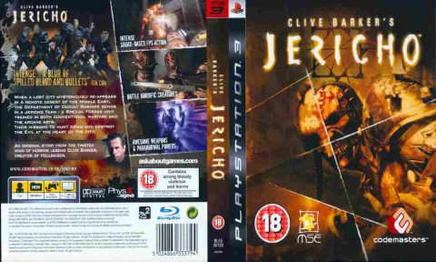 Игра Clive Barker's Jericho, Sony PS3, 171-375 Баград рф